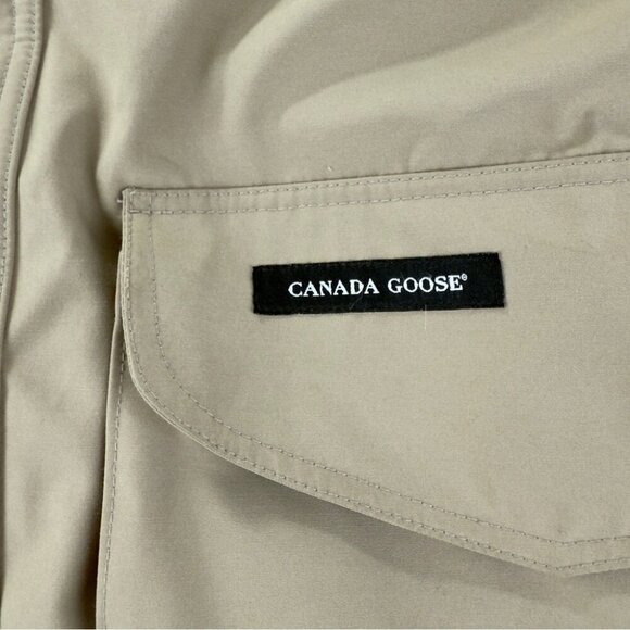 Canada Goose Men's Size 2XL Ontario Heritage Parka 6528M Tan w/Coyote Fur Winter - Picture 13 of 16